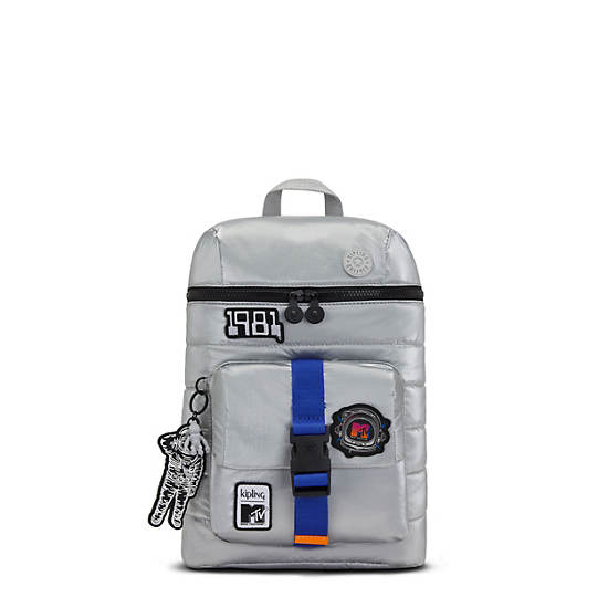 Kipling Bosko MTV Backpacks MTV Moon Silver | CA 1540KO